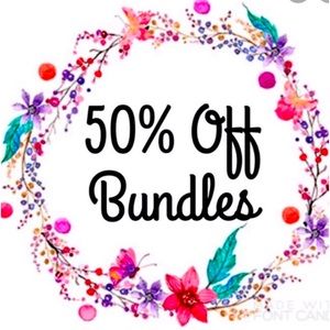 50% OFF BUNDLES!